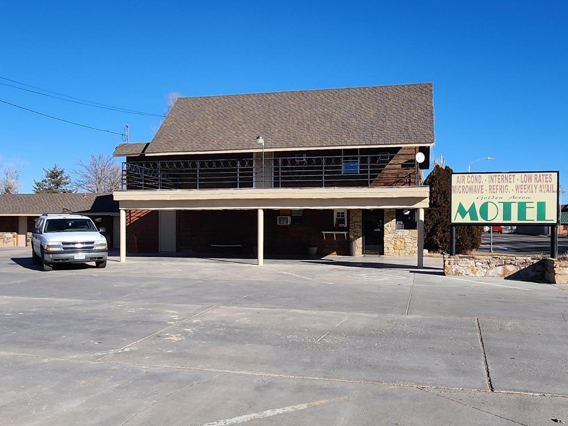Golden Arrow Motel Lamar Exterior foto